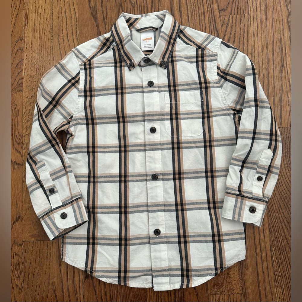 Boys Plaid Shirt